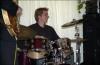 Will doing his stuff on the drums